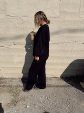 Load image into Gallery viewer, KNIT TIE SET - BLACK