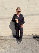 Load image into Gallery viewer, KNIT TIE SET - BLACK