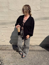 Load image into Gallery viewer, KNIT TIE SET - BLACK