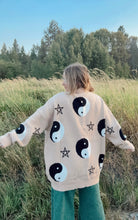 Load image into Gallery viewer, YIN YANG STAR CARDIGAN