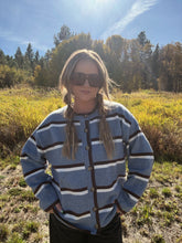 Load image into Gallery viewer, Sunday stroll stripe cardigan
