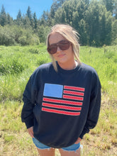 Load image into Gallery viewer, QUILTED FLAG CREW 🇺🇸