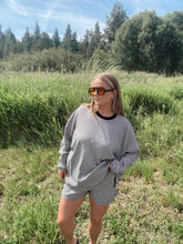 Load image into Gallery viewer, DRIFTER STRIPE SHORTS - black