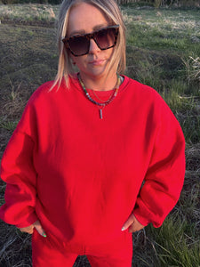 RED HOT CREWNECK ❤️‍🔥