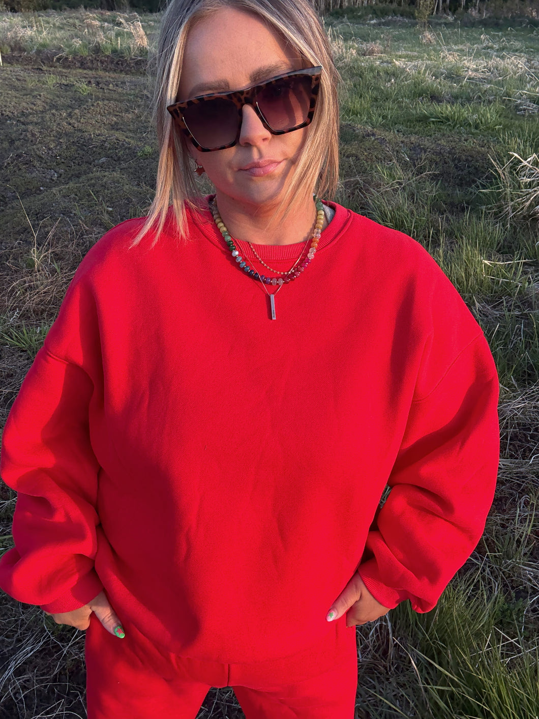 RED HOT CREWNECK ❤️‍🔥
