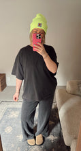 Load image into Gallery viewer, COOL GIRL TEE - washed black