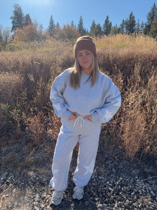 STARLIT SET - ash grey