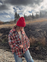 Load image into Gallery viewer, GINGERBREAD RAW EDGE FLANNEL