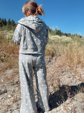 Load image into Gallery viewer, RELAXED POLKA DOT ZIP UP SET