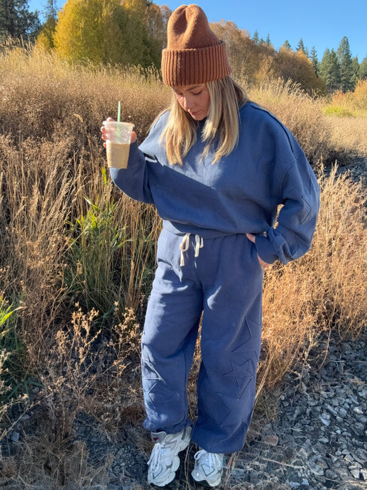 STARLIT SET - dusty navy