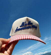 Load image into Gallery viewer, It’s the American way trucker