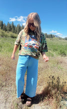 Load image into Gallery viewer, BLUE SKIES CROP SWEATS