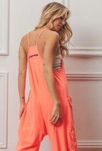 Load image into Gallery viewer, Neon orange romper