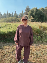 Load image into Gallery viewer, BOYFRIEND LONG SLEEVE - plum
