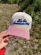 Load image into Gallery viewer, It’s the American way trucker