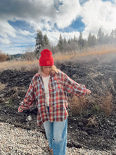Load image into Gallery viewer, GINGERBREAD RAW EDGE FLANNEL