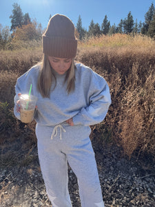 STARLIT SET - ash grey