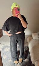 Load image into Gallery viewer, COOL GIRL TEE - washed black