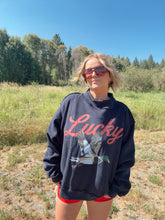Load image into Gallery viewer, LUCKY DUCK MOCKNECK - reversible