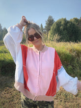 Load image into Gallery viewer, STARBURST ZIP UP - pink