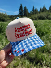 Load image into Gallery viewer, American SweetHeart trucker ⭐️