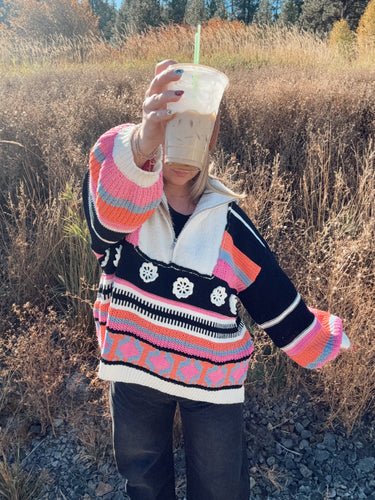 SUNSET BLOOM SWEATER