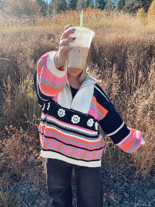 SUNSET BLOOM SWEATER