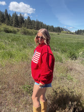 Load image into Gallery viewer, FLAG/USA REVERSIBLE MOCKNECK
