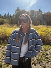 Load image into Gallery viewer, Sunday stroll stripe cardigan
