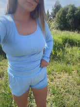 Load image into Gallery viewer, KEEP GOING ACTIVE SET - powder blue