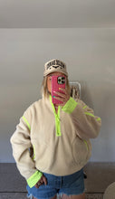 Load image into Gallery viewer, GLOW SHERPA HALF-ZIP