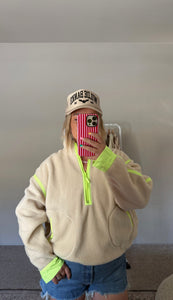 GLOW SHERPA HALF-ZIP