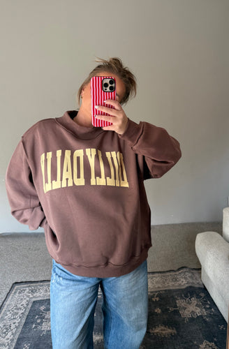 DILLY DALLY - brown/butter yellow