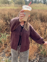 Load image into Gallery viewer, KNIT TIE SET - CHOCOLATE