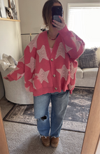 Load image into Gallery viewer, STAR CARDIGAN ⭐️- PINK