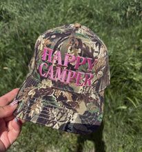 Load image into Gallery viewer, HAPPY CAMPER TRUCKER - bubblegum pink
