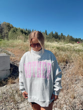 Load image into Gallery viewer, PINSTRIPE MOTHER MOCKNECK