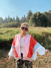 Load image into Gallery viewer, STARBURST ZIP UP - pink