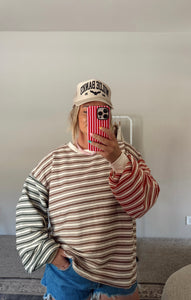HARVEST STRIPE CREW