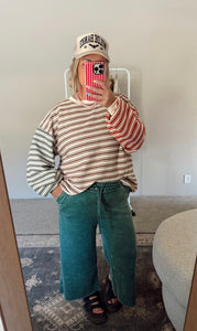 HARVEST STRIPE CREW