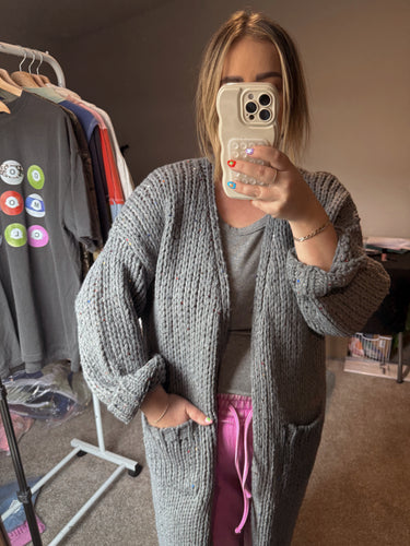 SUBTLE SEQUIN CHUNKY KNIT