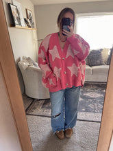 Load image into Gallery viewer, STAR CARDIGAN ⭐️- PINK