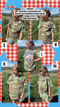 Load image into Gallery viewer, AMERICAS BDAY CAMO TEE - YOUTH