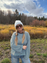 Load image into Gallery viewer, Blue Ridge stripe long sleeve