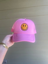 Load image into Gallery viewer, Smiley Trucker Hat - 4 colors!