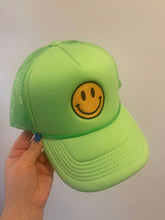 Load image into Gallery viewer, Smiley Trucker Hat - 4 colors!