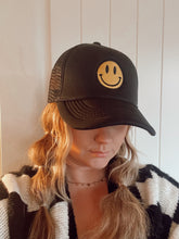 Load image into Gallery viewer, Smiley Trucker Hat - 4 colors!